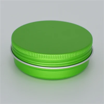 Récipient en aluminium doré brillant de 30 ml pour pot à épices, boîte cadeau en aluminium